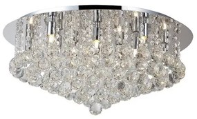 Azzardo AZ1288 - Krištáľové stropné svietidlo BOLLA 10xG9/40W/230V