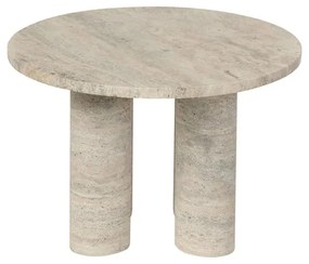 Kamenný okrúhly odkladací stolík ø 52 cm Volos – Blomus
