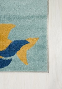 TA Koberec H328A BIELA/ŠEDÁ HAPPY FBA Rozmer: 120x170 cm