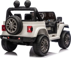 LEAN CARS Batéria pre vozidlá Jeep Rubicon 4x4 DK-JWR556 4x200W 24V biela