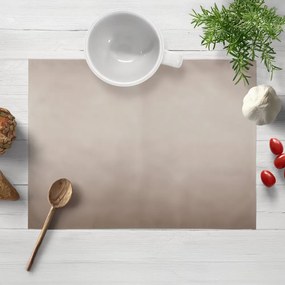 Biante Saténové prestieranie na stôl polyesterový Satén LUX-010 Svetlo hnedé 35x45 cm