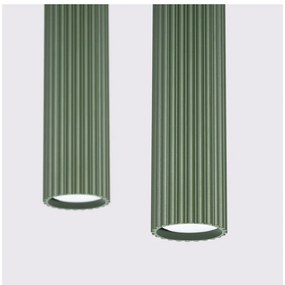 Zelené závesné svietidlo Gleam – Sollux