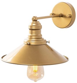 Nástenné svietidlo v zlatej farbe ø 24 cm Conical – Opviq lights