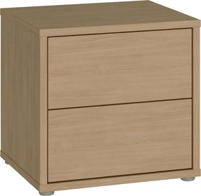 XXXLutz NOČNÝ STOLÍK, farba duba, 50/48/42 cm Carryhome - Online Only spálne - 000687018382