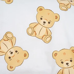 4Home Bavlnené obliečky Teddies, 140 x 200 cm, 70 x 90 cm