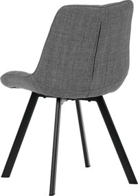 Jedálenská stolička sivá HC-465 GREY2