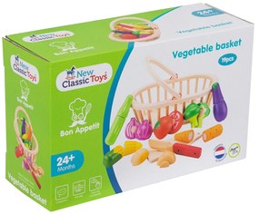 Súprava krájania - košík so zeleninou