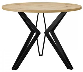 Konferenčný stolík STK M13, Farby: dub artisan / čierny