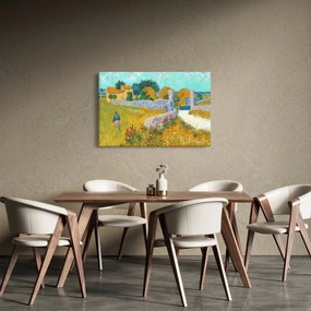Obraz - Vincent van Gogh, Farmhouse in Provence, reprodukcia (90x60 cm)