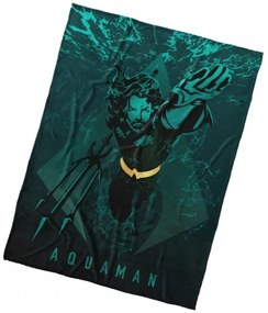 Mikroplyšová deka AQUAMAN Stratené kráľovstvo 150x200 cm