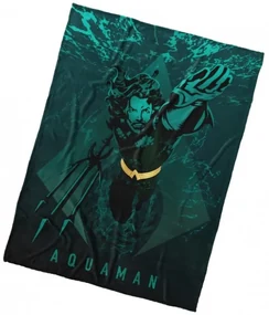 Mikroplyšová deka AQUAMAN Stratené kráľovstvo 150x200 cm