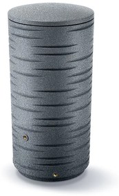 Sud na dažďovú vodu, priemer 58 cm, 290 l, tmavo sivá