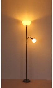 Globo 59947 - Stojacia lampa HINTON 1xE27/40W/230V + 1xE14/25W