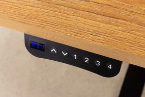 Výškovo nastaviteľný písací stôl Dubový stôl 160cm