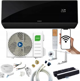 Nástenný klimatizátor Kaisai Pro Heat+ 3,5 kW 40 m2 Ohrievač Pripravený Na Montáž