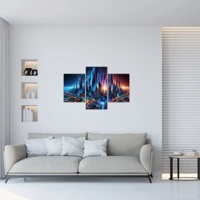 Obraz - Mesto budúcnosti (90x60 cm)