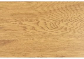 Otvorená šatníková skriňa v dekore duba v čierno-prírodnej farbe 77x165 cm Seaford – Actona