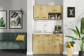 Malá kuchyňa NIKA 120, artisan