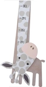 Detská drevená dekorácia na stenu Baby Giraffe 35x138 cm