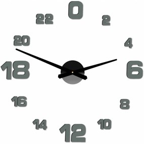 Moderné nalepovacie nástenné hodiny | 3D hodiny 12S022-Wall clock