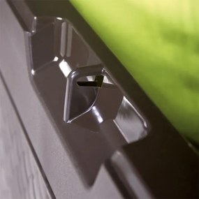 InternetovaZahrada - Úložný box P1 - 119 x 48 x 60cm - hnedá