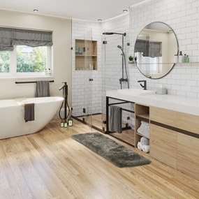 Kusový koberec AmeliaHome Dokka tmavě šedý