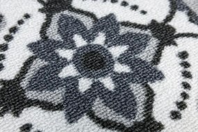 Protišmykový koberec PATCHWORK 19 New sivý