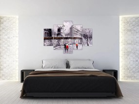Obraz - Olejomaľba mesta II. (150x105 cm)