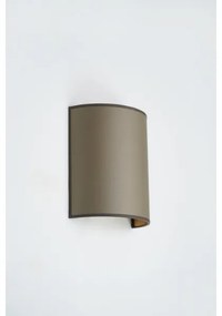 Brilagi - Nástenné svietidlo SEMI 1xE27/15W/230V pr. 20 cm hnedá