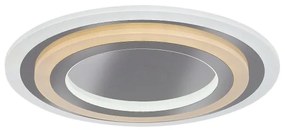 Rabalux 71315 - LED stmievateľné stropné svietidlo TANELI 56W/230V 3000/4000/6000K chróm + diaľkový ovládač