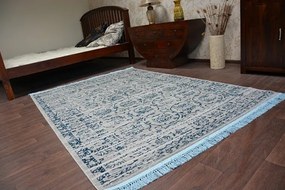 Koberec MANYAS 193AA Sivo/Modrý
