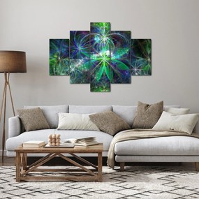 Obraz - Abstraktné geometrické tvary (150x105 cm)