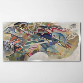 Skleneny obraz Abstrakcie wasilij kandinsky