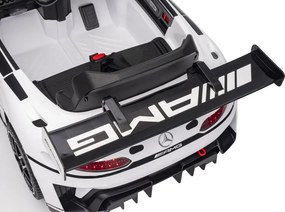 LEAN CARS Auto na batérie Mercedes AMG GT3 White