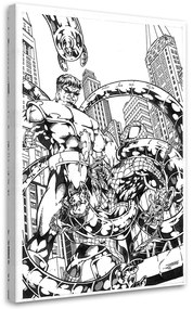 Gario Obraz na plátne Komiks s veľkými rukami - Saqman Rozmery: 40 x 60 cm