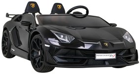 Lamborghini SVJ DRIFT pre 2 deti Black + funkcia Drift + Diaľkové ovládanie + MP3 LED + Free Start