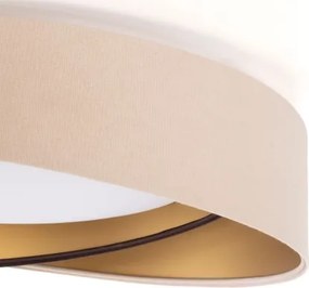 LED stropné svietidlo GALAXY MODERN LED/24W/230V priemer 55 cm béžová/hnedá/zlatá