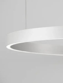 LED luster Elowen 98 strieborná