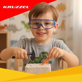 KRUZZEL Detská sada na vykopávanie dinosaurov Kruzzel