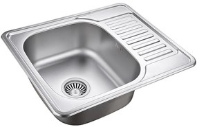 Drez oceľ jednokomorová Kewin 116 580x480x180 satén