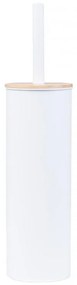 Erga Tango, WC kefa na postavenie 9x9x38 cm, biela-hnedá, ERG-YKA-P.TANGO-WHT