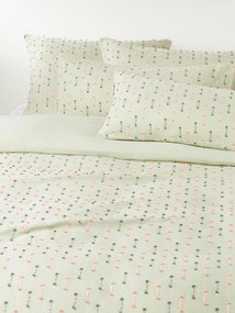 Bavlnená obliečka na paplón so všívanými strapcami Lenja