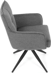 Jedálenská stolička sivá DCH-P3170 GREY2