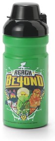 Zelená detská fľaša 390 ml Ninjago – LEGO®