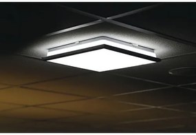 LED stropné svietidlo Top Light Silver HL 4000 IP44 24W 2160lm 4000K lesklý chróm