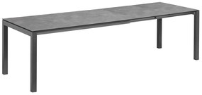 Cubic HPL rozťahovací stôl antracit 160-220-280 cm