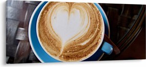 Obraz - Latte Art (120x50 cm)