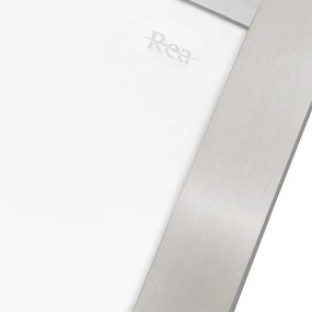 Rea City, sprchovací kút s posuvnými dverami 90x90cm + biela sprchová vanička, KPL-E0054