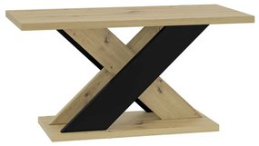 Konferenčný stolík Dulcato, Farby: artisan / čierna