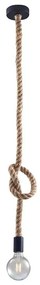 Luster na lanku ROPE 1xE27/12W/230V